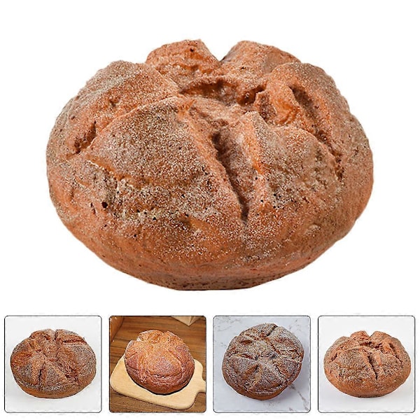 Erittäin realistinen leipämalli, keinotekoinen leipä, suuri leipämalli, keittiön esillepano, tekoleipä
