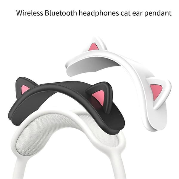 Til Max Multifunktionelt Trådløst Bluetooth Headset Tværstang Øre Silikone Beskyttelsescover, Sort