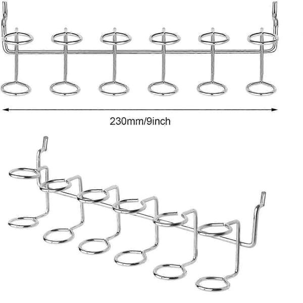 Pegboard Skruetrækkerholdere Pegboard Organizer Tilbehør Multi Ring Værktøj Multi Værktøj Organizer Stativer