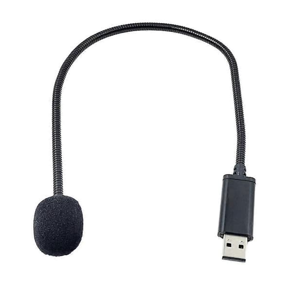 PC Kondensator Computermikrofon, USB 2.0 Mikrofoner til Laptop/Notebook/PC/MSN/Skype