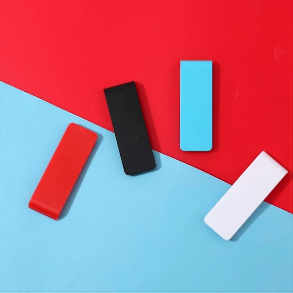 4 stk. bakstøtte for Nintendo Switch, erstatningsstøtte for Switch, erstatningsstativ for Switch, (4 farger)