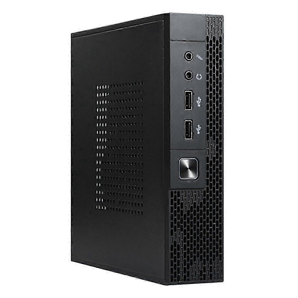 ITX Datorchassi TX02 Mini Desktop Chassi Industriell Kontroll HTPC Chassi