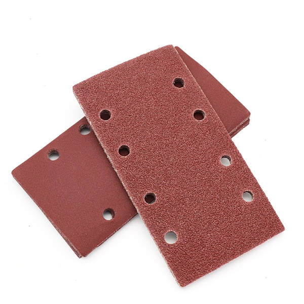#36x slippapper - Excenterslippapper - Klibbiga slippapper med krok och ögla - Korn P 40/60/80/100 - 93 x 185 mm#