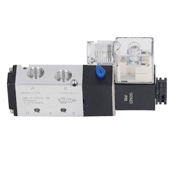 Pneumatisk Solenoid Luftventil 5-veis 2-posisjon Internt Pilotert Virkende Type Kontroll Reversering