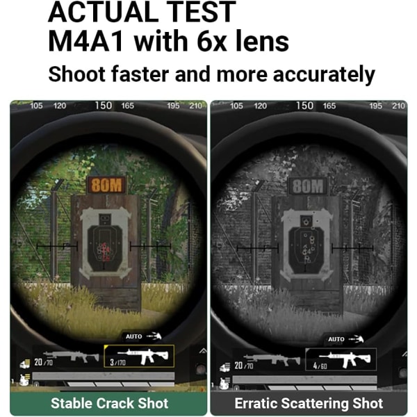 PUBG Mobile Trigger Spelkontroll, 5-nivåer Automatisk Hög Frekvens