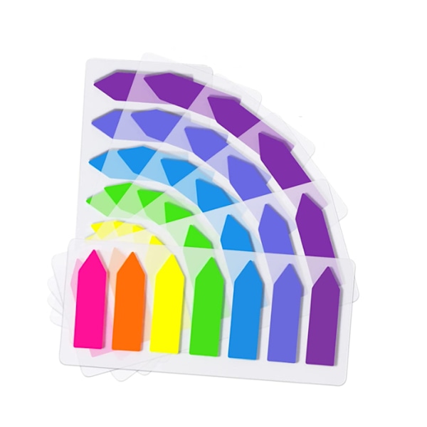 1120 Stykker Sticky Notes Indeks Limte Bokmerker, Indeksfaner fo