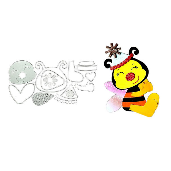 Julbi Metall Stansar Scrapbooking Schablon Stansar Kort Prägling Diy
