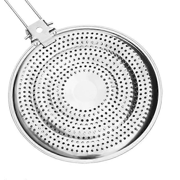 20 cm Värmespridare i rostfritt stål endast för gasspis