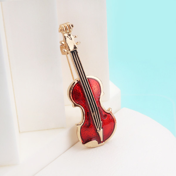 #5 st Musik Symbol Rhinestone Brosch Kostym Metall Tillbehör Vinta#
