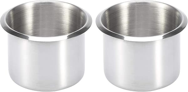 2 stk. Universal Rustfritt Stål Kopper Drikk Holder Erstatning S
