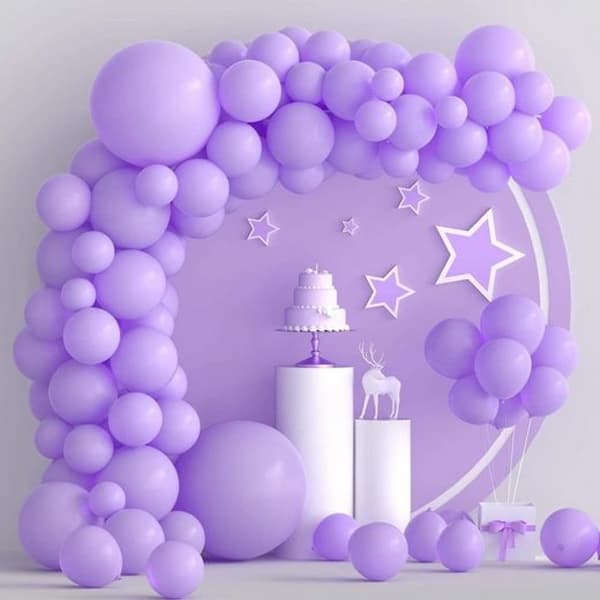 #Violetit pallot 102 kpl palloja#