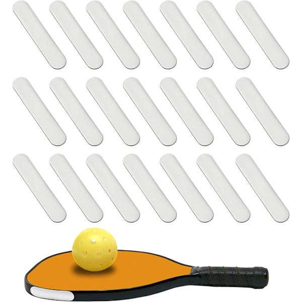 (Silver) Pickleball Blyertsband 20 stycken, Pickleball Tillbehör