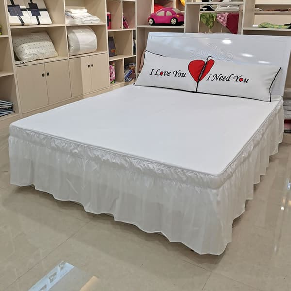 #Almindelig elastisk sengetæppe, 100*200+40cm#