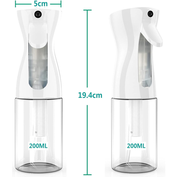 *Hårsprayflaska, 200ML Hårstylingspray Ultrafin Hårdimma R*