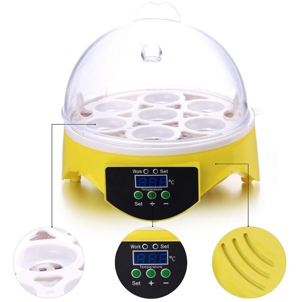 /#/7 egg automatisk digital egg inkubator egg inkubator med automat/#/