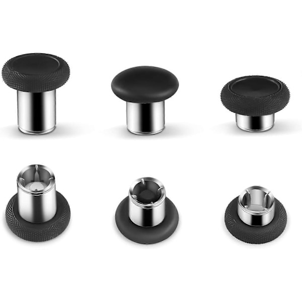 Ersättningstumlare för Xbox Elite 1-handkontroll, 6 i 1 utbytbara magnetiska joysticks för Xbox One Elite-handkontroll serie 1 (Passar endast modell 1698, INTE