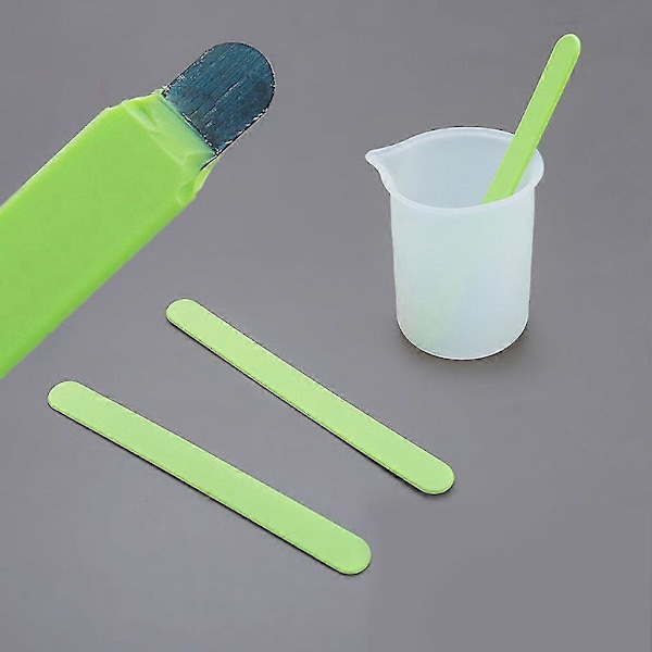 Epoksyharpiks Silikon Målebeger Gradient Silikonbeger 150ml Blandebeger