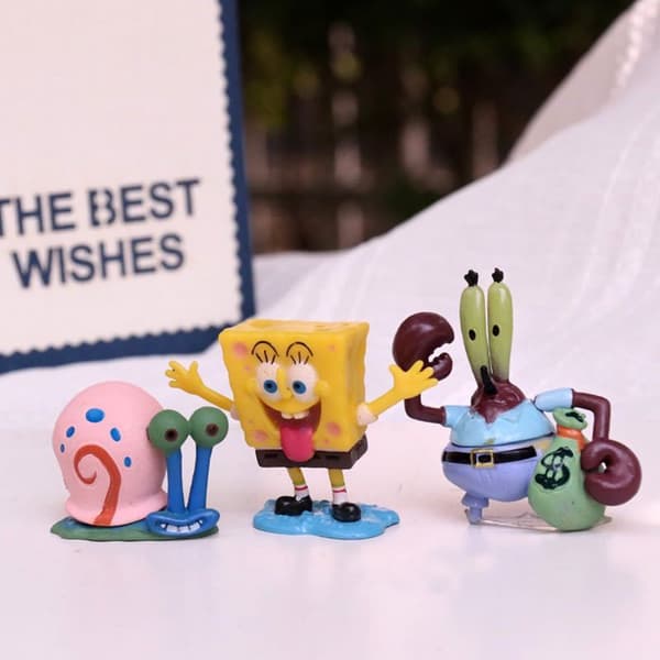 #8kpl Spongebob SquarePants PVC Patrick Star -hahmokoristeet#