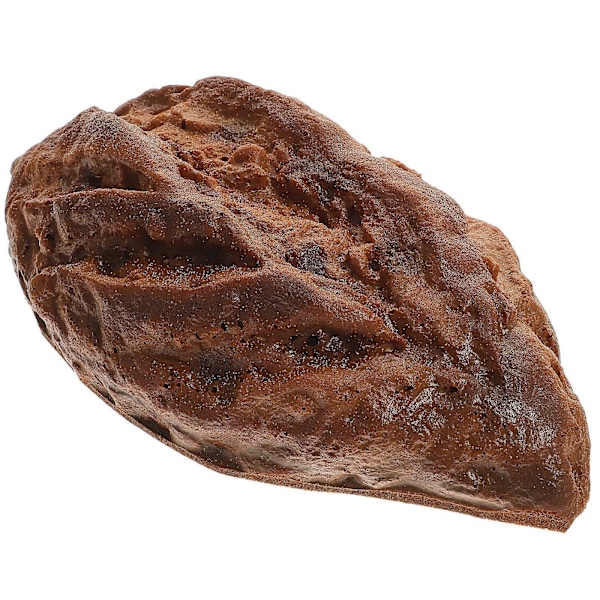 Fejkbröd Konstgjort Rågbröd Simulering Matmodell Dekoration Skyltfönster Fotorekvisita (Röda Bönor Romb Bröd)