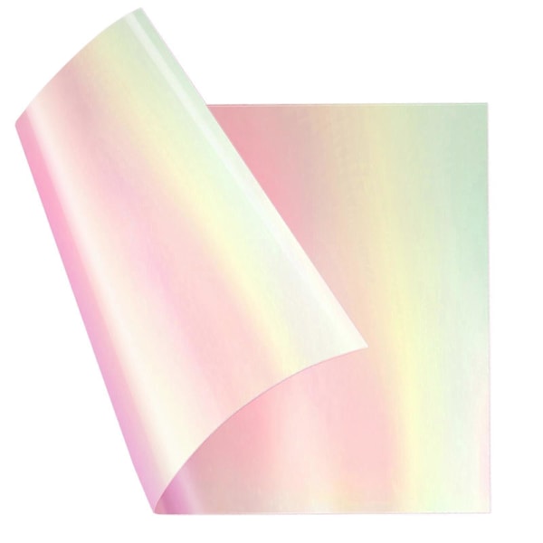 Healifty 20 stk. Cellofan Indpaknings Iridescent Film til DIY Indpakning Blomster Gave