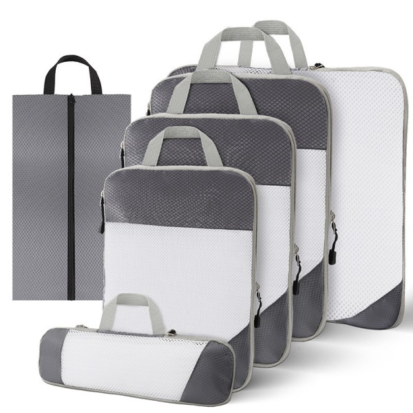 /#/Kompresjonspakkekuber 6PCS Reisebagasjepakningsorganisatorer/#/