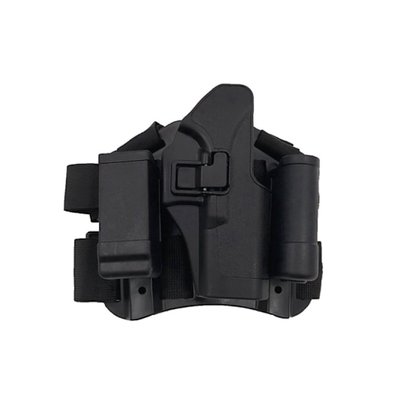 #Drop Leg Holster Taktisk Lårholster Lårbælte Pistolholster med Magasinlomme til G 17/M9/1911#