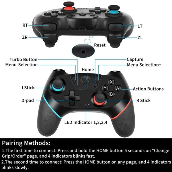 Opgraderings Switch Controller, Trådløs Controller til Switch/Switch