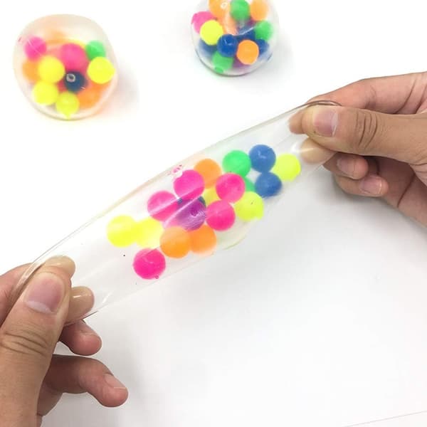 *Sæt med 4 anti-stress bolde - Legetøj til børn og voksne*