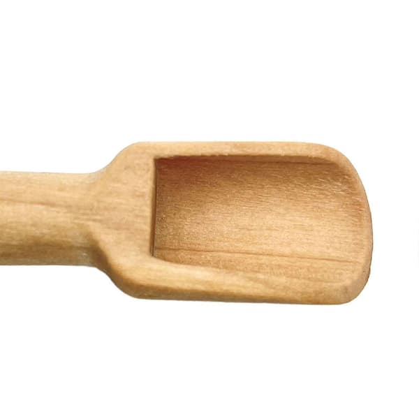 9x Mini Träslev Liten Storlek Kryddsked för Kontor Matlagning Te Rum