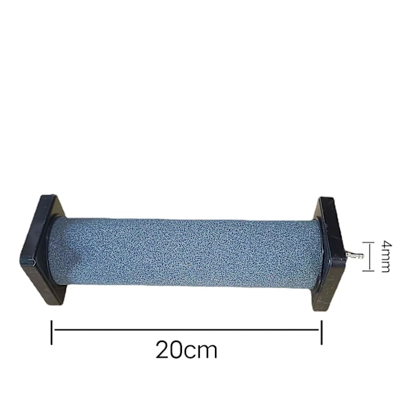 1 Pakke Akvarium Luftstein Sylinder 20cm for Større Luftpumpe Luftboble Diffuser Utløsningsverktøy for Dam Hagesirkulasjonssystem