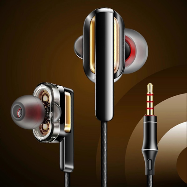 X3 Langalliset nappikuulokkeet High Fidelity HD-yhteensopiva puhelu Yleiskäyttöinen 3,5 mm subwoofer Pelimusiikki Kuulokkeet mikrofonilla kuntoiluun