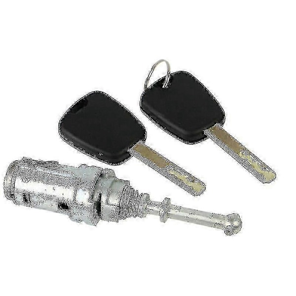 Citroen C2 C3 2002-2010 Venstre Fordørslå Cylinder med 2 Nøgler