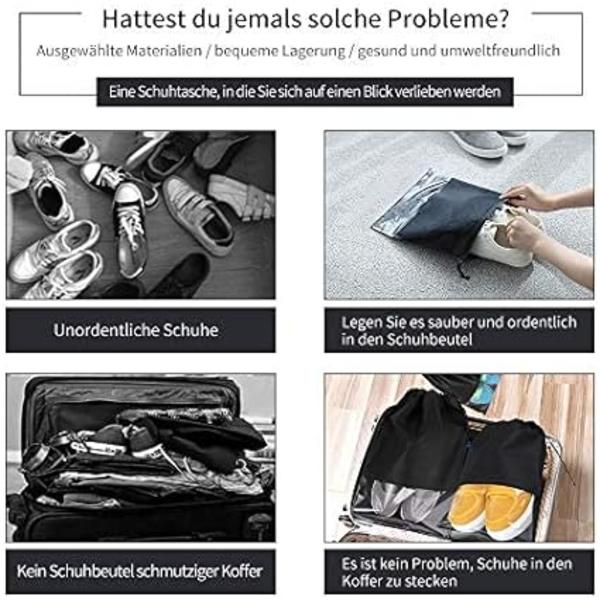 /#/Vedenpitävä ja pölytiivis säilytyspussi Matkustusurheilukengät ja vaatteet/#/