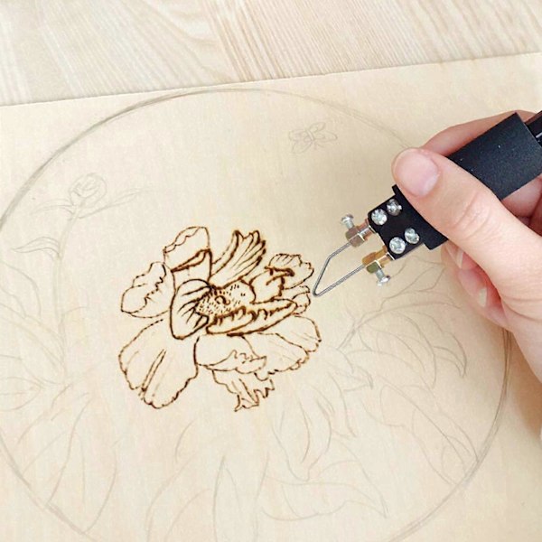 23 stk. Pyrografi Trådspisser Pyrografi Maskinspisser Erstatning Brennespisser