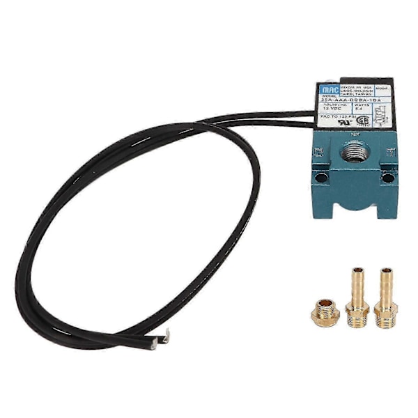 3-ports 12V 5,4W Boost Control Solenoid Ventil 35a Aaa Ddba 1ba Elektronisk Ventil Udskiftning Til Aem