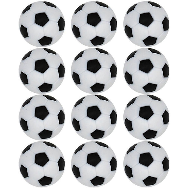 12 stk. Bordfodbold Foosballs Udskiftninger Bordfodboldbolde Mini Bordfodboldtilbehør