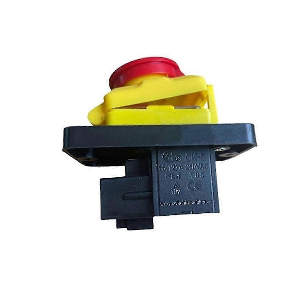 CK5 AC250V 4-Pin Start Stopp No Volt Release Tryckknappsbrytare Vanlig för Trä- och Metallbearbetningsmaskiner