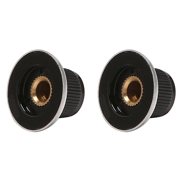 12 st Potentiometer-knappar i metall med 0-9 ratt för 6 mm axel