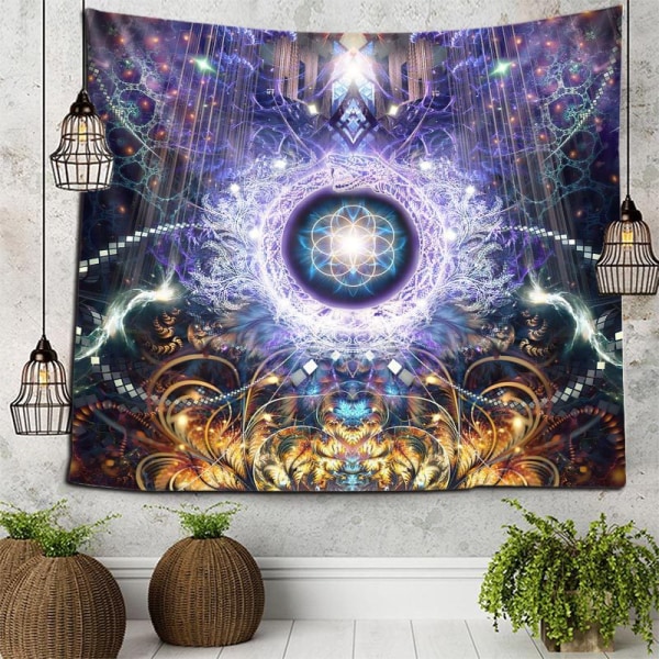 200x150cm Tapestry, Mandala Wall Tapestry, Meditation Tapestry,