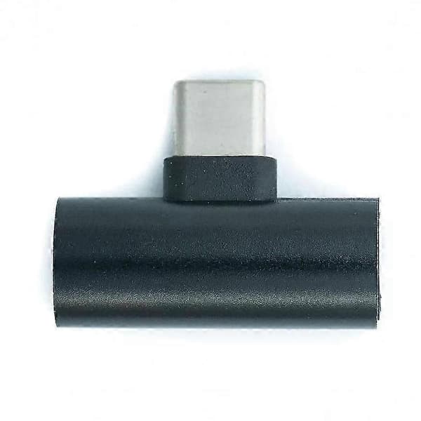 USB 3.1 Y-adapter Type C Hann til 2x Type C Hunn Audio Lading Samtidig