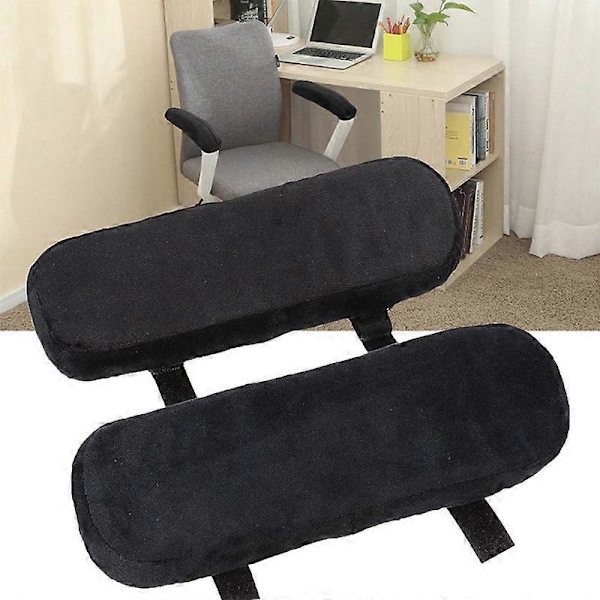 Tjocka armdynor i memory foam för kontorsstolar - Set med 1 armstödsskydd ger armbågsdämpning och lindrar tryck