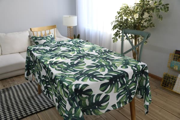*Drizzle Dugedug Planter Monstera Palme Grønt Blad Rektangulær T*