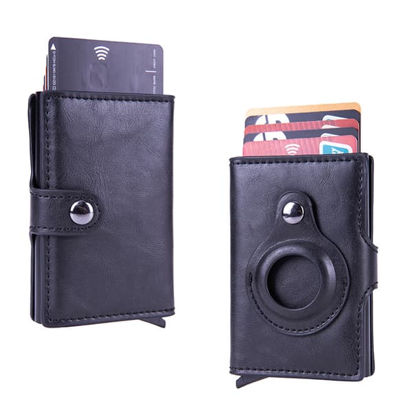 #Plånbok Airtag Plånbok Smalt Plånbok Myntfack RFID-skydd Mini Smart#