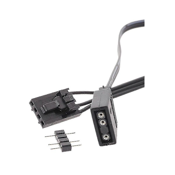4-PIN RGB - Standardi ARGB 3-Pin 5V -sovitinliitin RGB-kaapeli 25cm
