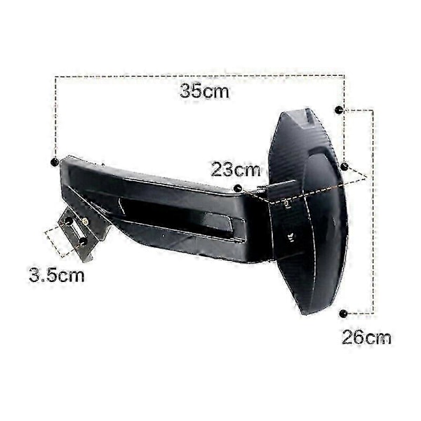 Til Grom MSX125 Motorcykel Bagskærm Sideskærm Halehjul Dæk Sprøjtbeskyttelse