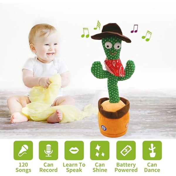 /#/Cow - boy cactus dancing, Imitating cactus speaking, singing/#/