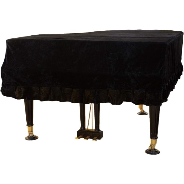 Stort klavercover med støvpude 62,9 x 59,8 X 20,48 tommer (16