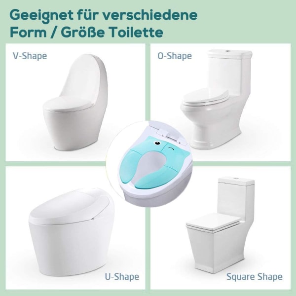 Vauvan WC-pienennin, matkustus-WC-pienennin, taitettava lapsen WC
