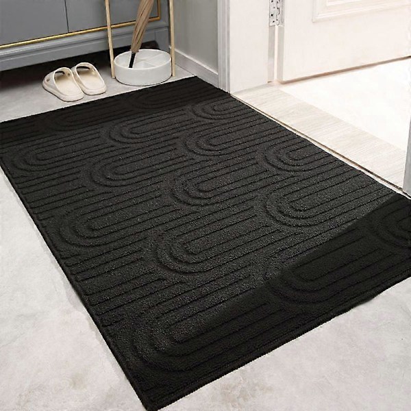 Indendørs dørmåtte - Dørmåtte - Entrémåtte - Skridsikker dørmåtte - Indendørs gulvmåtte - Udendørs velkomstmåtte - Entrémåtte - vaskbar - Skridsikker - 60x90cm -
