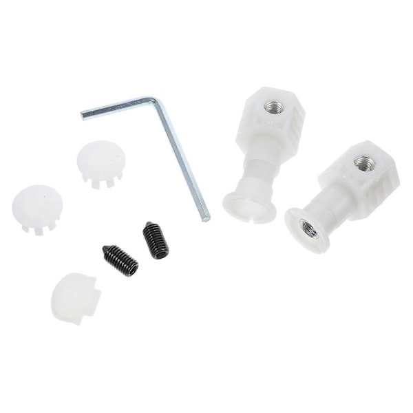 1 Set Toalettskruv Väggmonterad Toalett Väggbult Och Packningsbyte